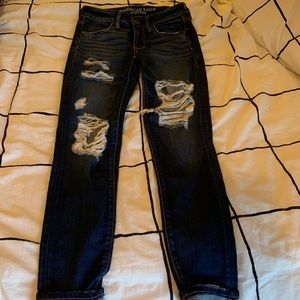 Ripped American Eagle Jeans/Jegging